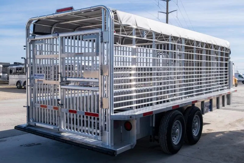 new Stock / Stock Combo Trailers Gooseneck  for sale, in Seguin, TX Thumbnail 4