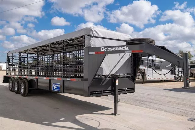 new Stock / Stock Combo Trailers Gooseneck  for sale, in Seguin, TX Thumbnail 8