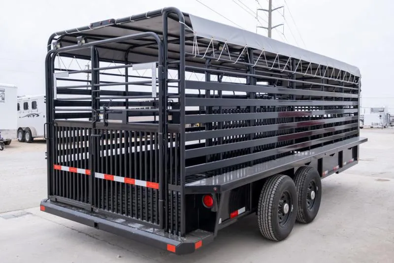 new Stock / Stock Combo Trailers Delco Trailers  for sale, in Seguin, TX Thumbnail 4