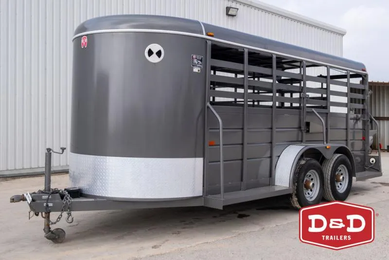 2023 W-W Trailers 16 Ft Stock Trailer