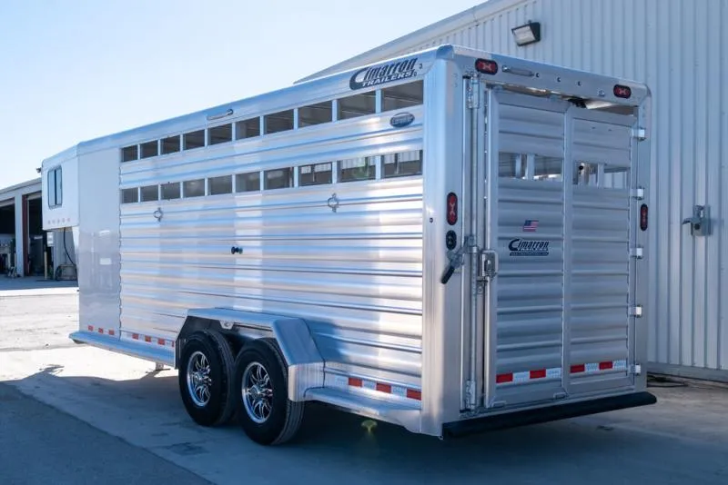 new Stock / Stock Combo Trailers Cimarron Trailers  for sale, in Seguin, TX Thumbnail 3