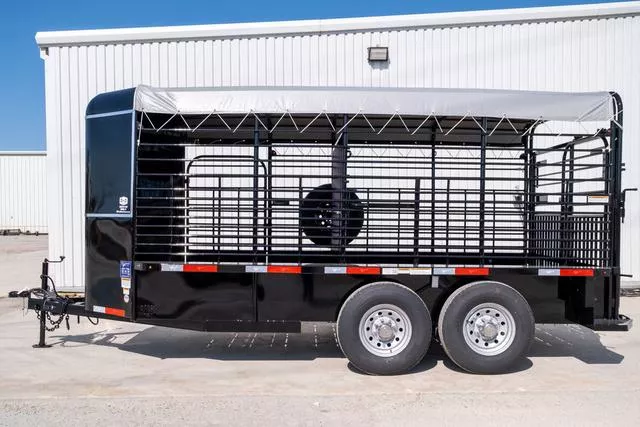 new Stock / Stock Combo Trailers Gooseneck  for sale, in Seguin, TX Thumbnail 2