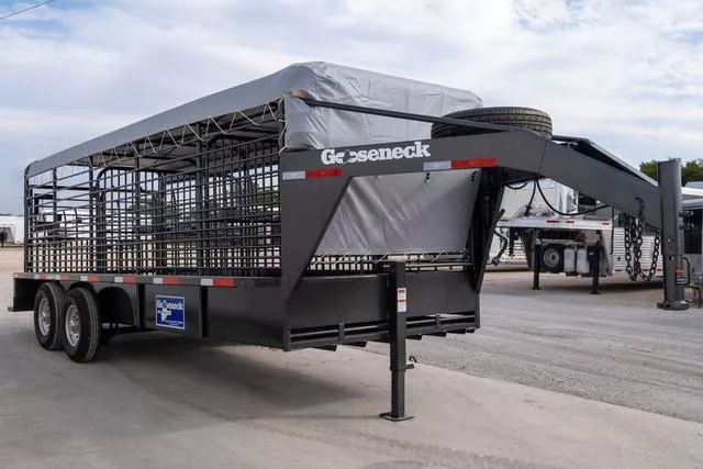 new Stock / Stock Combo Trailers Gooseneck  for sale, in Seguin, TX Thumbnail 5