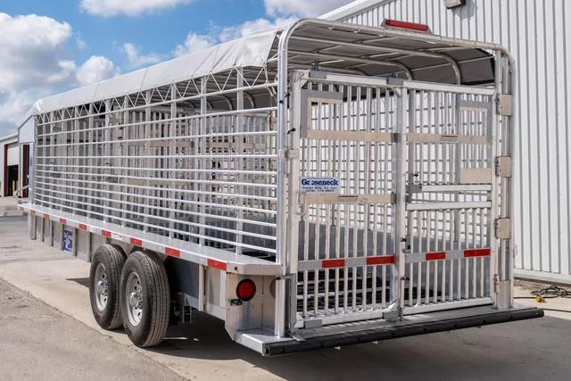 new Stock / Stock Combo Trailers Gooseneck  for sale, in Seguin, TX Thumbnail 3