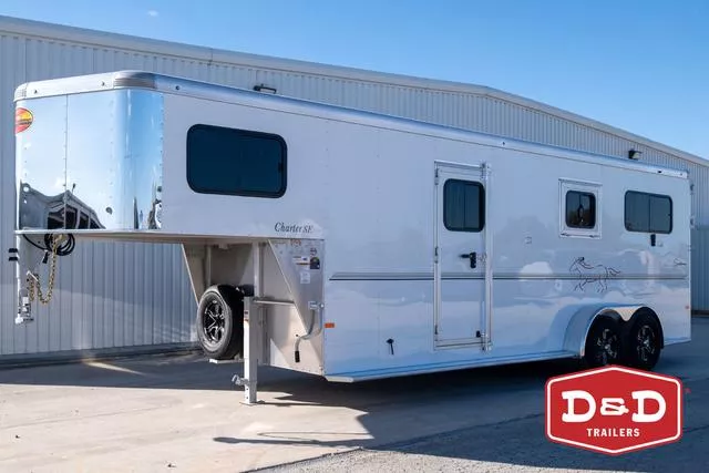 2026 Sundowner Trailers 2+1 Charter SE Horse Trailer