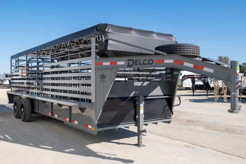 new Stock / Stock Combo Trailers Delco Trailers  for sale, in Seguin, TX Thumbnail 5