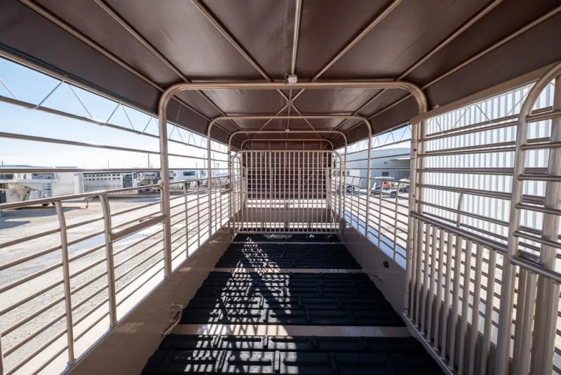 new Stock / Stock Combo Trailers Gooseneck  for sale, in Seguin, TX Thumbnail 14