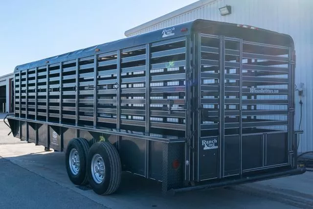 used Stock / Stock Combo Trailers Ranch King  for sale, in Seguin, TX Thumbnail 3