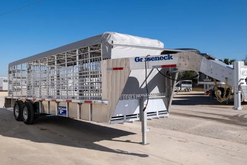 new Stock / Stock Combo Trailers Gooseneck  for sale, in Seguin, TX Thumbnail 4