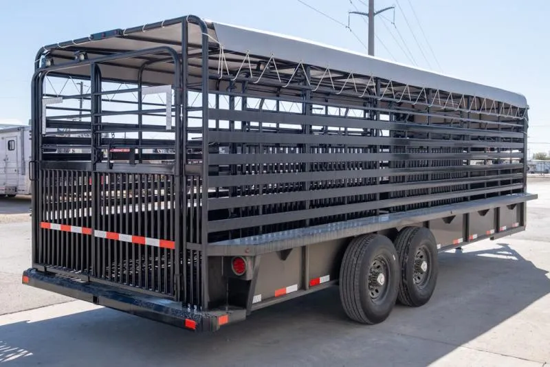 new Stock / Stock Combo Trailers Delco Trailers  for sale, in Seguin, TX Thumbnail 4