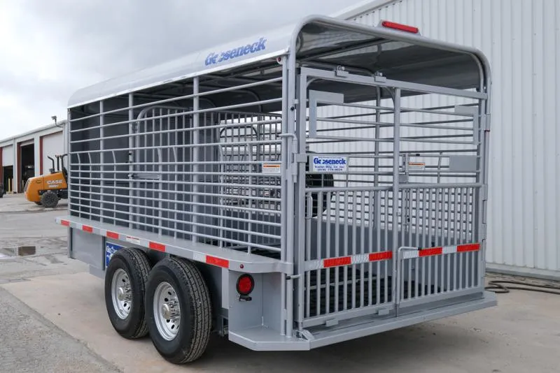 new Stock / Stock Combo Trailers Gooseneck  for sale, in Seguin, TX Thumbnail 3
