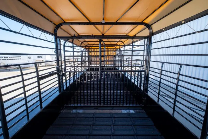 new Stock / Stock Combo Trailers Gooseneck  for sale, in Seguin, TX Thumbnail 13