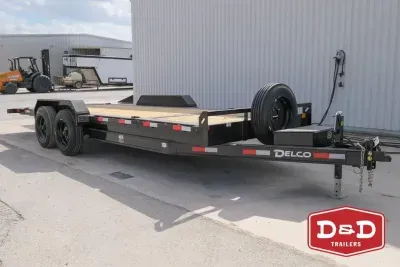2026 Delco Trailers 20 Ft Tilt Equipment Trailer 