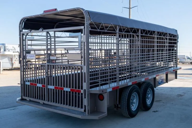 new Stock / Stock Combo Trailers Gooseneck  for sale, in Seguin, TX Thumbnail 4