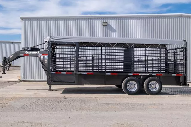 new Stock / Stock Combo Trailers Gooseneck  for sale, in Seguin, TX Thumbnail 2