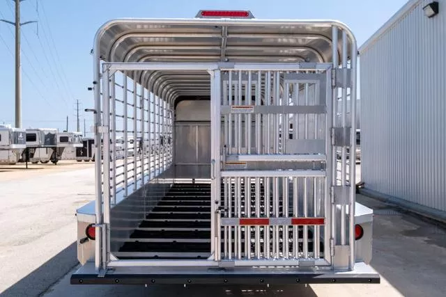 new Stock / Stock Combo Trailers Gooseneck  for sale, in Seguin, TX Thumbnail 12