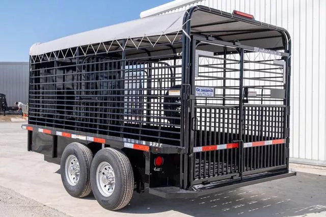 new Stock / Stock Combo Trailers Gooseneck  for sale, in Seguin, TX Thumbnail 3