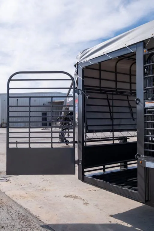 new Stock / Stock Combo Trailers Gooseneck  for sale, in Seguin, TX Thumbnail 7