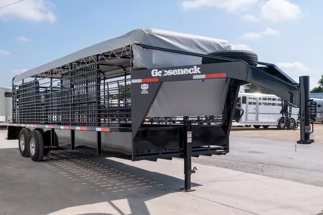 new Stock / Stock Combo Trailers Gooseneck  for sale, in Seguin, TX Thumbnail 5