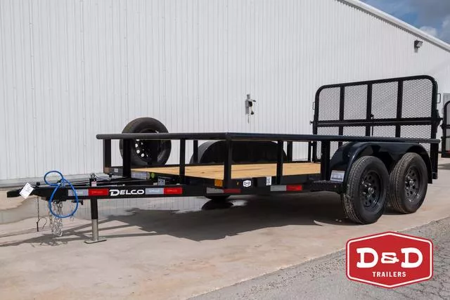 2025 Delco Trailers 12 Ft Utility Trailer 