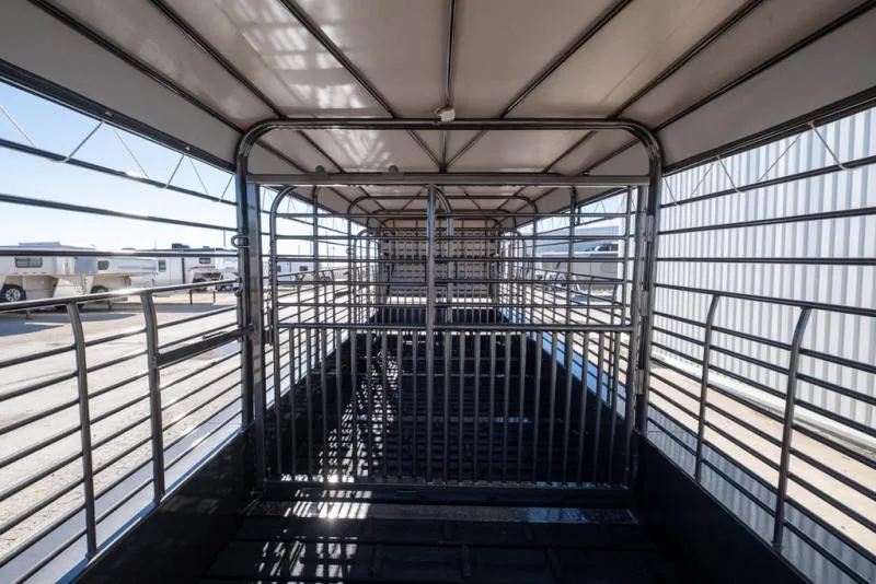 new Stock / Stock Combo Trailers Gooseneck  for sale, in Seguin, TX Thumbnail 13