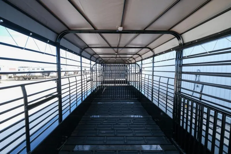 new Stock / Stock Combo Trailers Gooseneck  for sale, in Seguin, TX Thumbnail 15