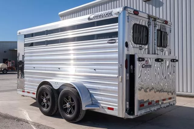 used Horse Trailers Cimarron Trailers  for sale, in Seguin, TX Thumbnail 2