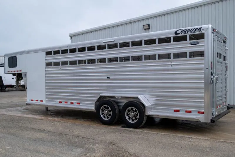 new Stock / Stock Combo Trailers Cimarron Trailers  for sale, in Seguin, TX Thumbnail 3