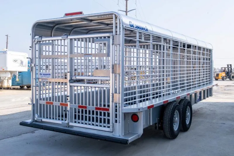 new Stock / Stock Combo Trailers Gooseneck  for sale, in Seguin, TX Thumbnail 4