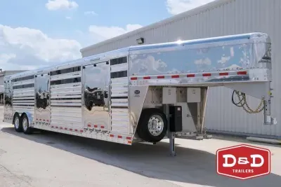 2026 Elite Trailers 30 Ft Show Cattle Trailer