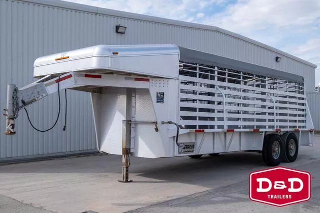 2018 W-W Trailers 20 Ft Aluminum Stock Trailer