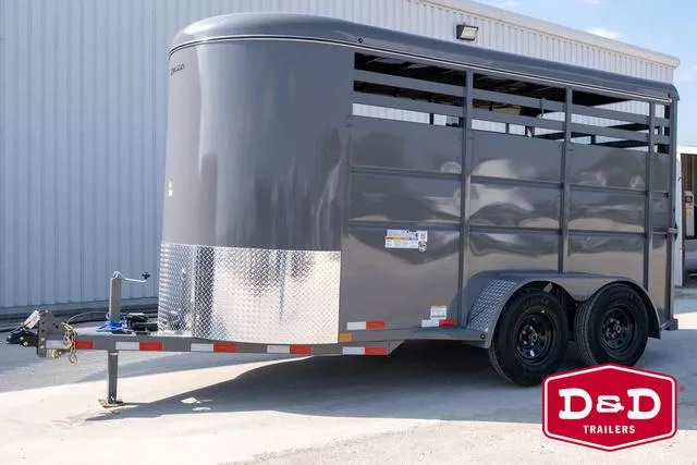 2026 Delco Trailers 2 Horse Steel Trailer