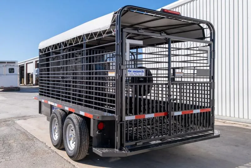 new Stock / Stock Combo Trailers Gooseneck  for sale, in Seguin, TX Thumbnail 3