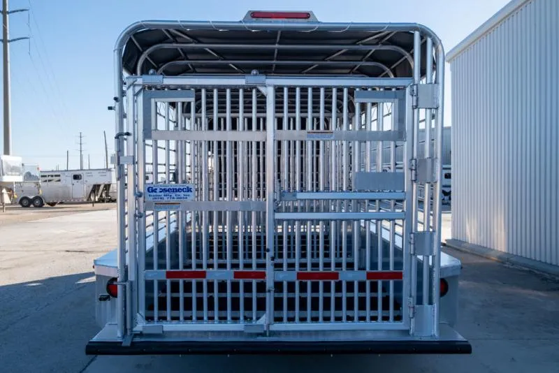 new Stock / Stock Combo Trailers Gooseneck  for sale, in Seguin, TX Thumbnail 10