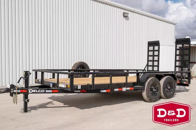 2026 Delco Trailers 18 Ft Utility Trailer