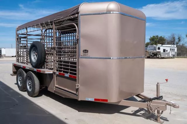 new Stock / Stock Combo Trailers Gooseneck  for sale, in Seguin, TX Thumbnail 5