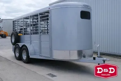 2026 Calico Trailers 16 Ft Stock Trailer 