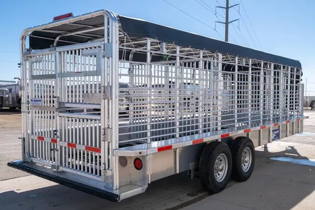 new Stock / Stock Combo Trailers Gooseneck  for sale, in Seguin, TX Thumbnail 4