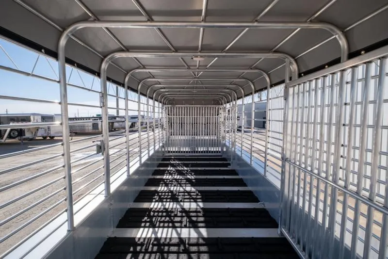 new Stock / Stock Combo Trailers Gooseneck  for sale, in Seguin, TX Thumbnail 14