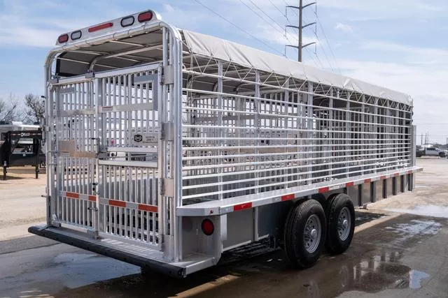 new Stock / Stock Combo Trailers Gooseneck  for sale, in Seguin, TX Thumbnail 4