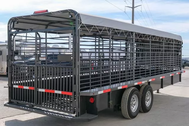 new Stock / Stock Combo Trailers Gooseneck  for sale, in Seguin, TX Thumbnail 4
