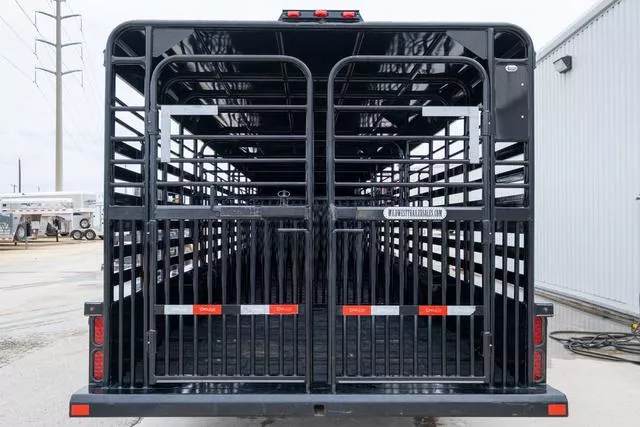 used Stock / Stock Combo Trailers Delco Trailers  for sale, in Seguin, TX Thumbnail 5