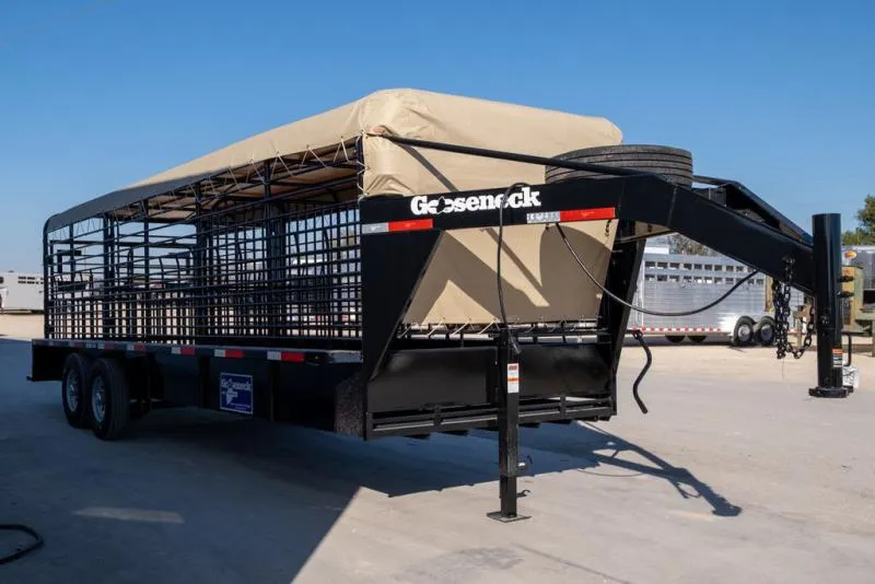 new Stock / Stock Combo Trailers Gooseneck  for sale, in Seguin, TX Thumbnail 5