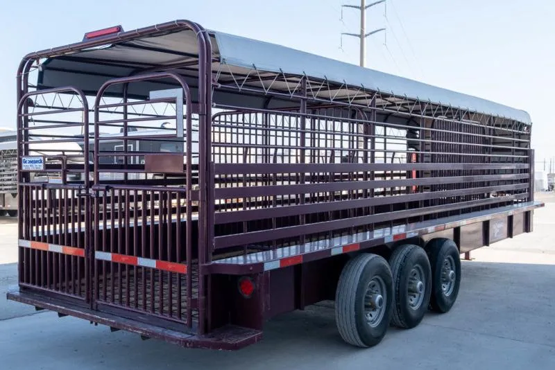 used Stock / Stock Combo Trailers Gooseneck  for sale, in Seguin, TX Thumbnail 4