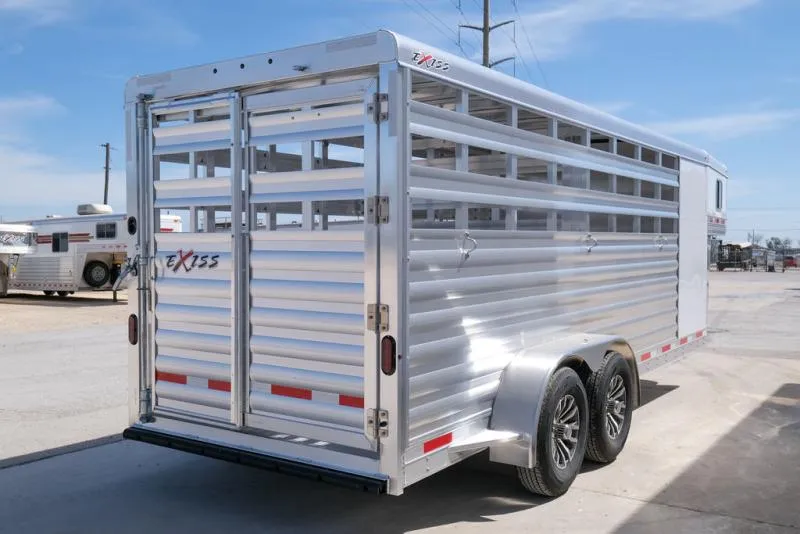 new Stock / Stock Combo Trailers Exiss Trailers  for sale, in Seguin, TX Thumbnail 4
