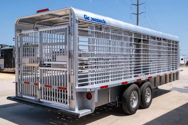 new Stock / Stock Combo Trailers Gooseneck  for sale, in Seguin, TX Thumbnail 4