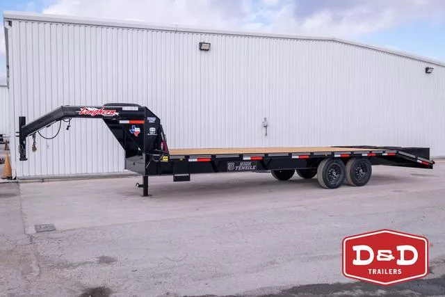 2025 Longhorn Trailers 25 Ft Flatbed Trailer 