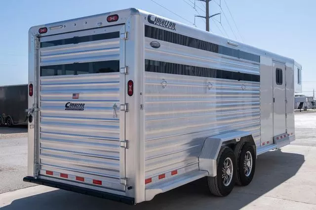 new Stock / Stock Combo Trailers Cimarron Trailers  for sale, in Seguin, TX Thumbnail 4