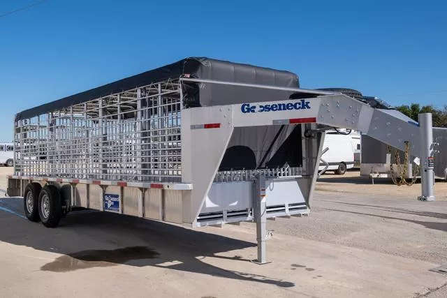 new Stock / Stock Combo Trailers Gooseneck  for sale, in Seguin, TX Thumbnail 5