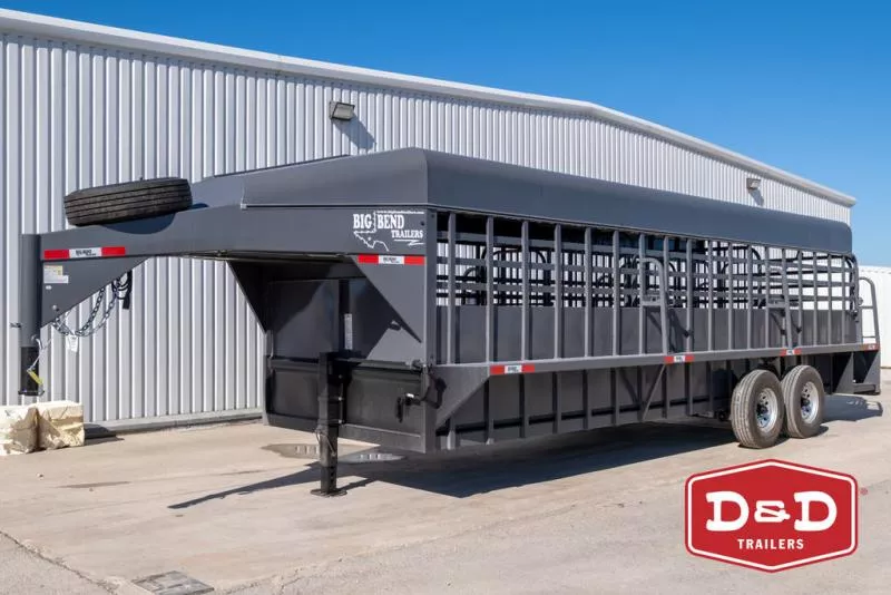 2026 Big Bend Trailers 24 Ft Stock Trailer